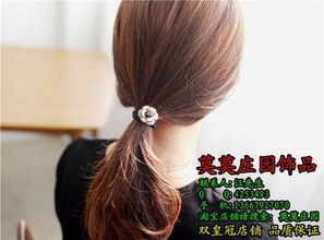 韓版精美發圈，潮流與品質的完美融合——聚焦莫莫莊園飾品廠家直銷